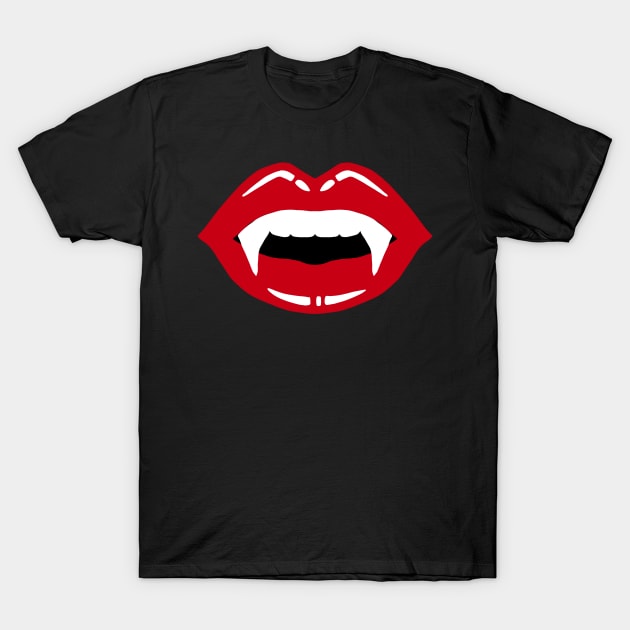 Vampire teeth T-Shirt by SHMITEnZ